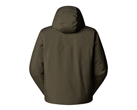 The North Face M Mtn Range Down Hooded Jacket Erkek Outdoor Montu (600 Dolgu Kaz Tüyü) NF0A88WD21L1 Yeşil