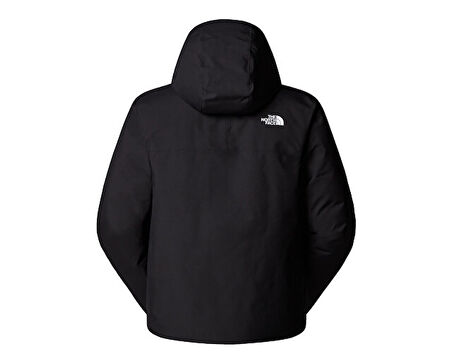The North Face M Mtn Range Down Hooded Jacket Erkek Outdoor Montu (600 Dolgu Kaz Tüyü) NF0A88WDKX71 Siyah
