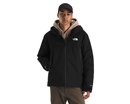 The North Face M Mtn Range Down Hooded Jacket Erkek Outdoor Montu (600 Dolgu Kaz Tüyü) NF0A88WDKX71 Siyah