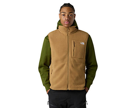 The North Face M Yumiori Vest Erkek Outdoor Polar Yelek NF0A8B651731 Kahverengi