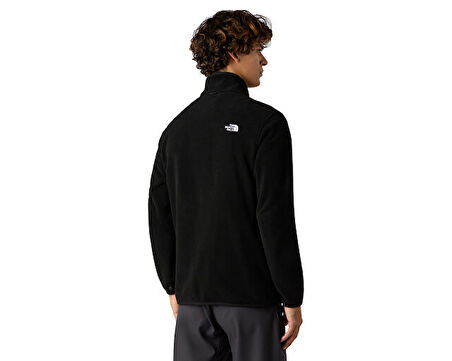 The North Face M Glacier Fleece Jacket Erkek Outdoor Polar Ceket NF0A8D0RJK31 Siyah