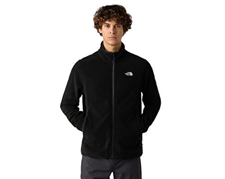 The North Face M Glacier Fleece Jacket Erkek Outdoor Polar Ceket NF0A8D0RJK31 Siyah