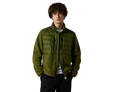 The North Face M Rmst Denali Tek Hybrid Jacket Unisex Outdoor Sweatshirts NF0A8D0UBRI1 Yeşil