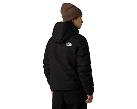 The North Face W Tnf Range Down Hooded Jacket Erkek Outdoor Montu NF0A8DQTJK31 Siyah