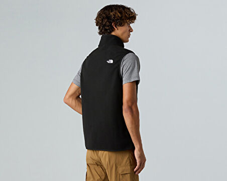 The North Face M Glacier Fleece Vest Erkek Outdoor Polar Yelek NF0A8DQNJK31 Siyah