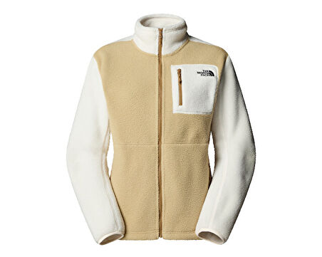 The North Face W Yumiori Full Zip Kadın Outdoor Polar Ceket NF0A8E883CG1 Haki