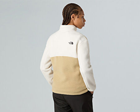 The North Face W Yumiori Full Zip Kadın Outdoor Polar Ceket NF0A8E883CG1 Haki