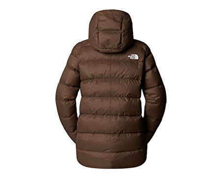 The North Face W Hyalite Down Parka Kadın Outdoor Parka (600 Dolgu Kaz Tüyü) NF0A8E741OI1 Kahverengi
