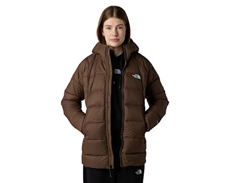 The North Face W Hyalite Down Parka Kadın Outdoor Parka (600 Dolgu Kaz Tüyü) NF0A8E741OI1 Kahverengi