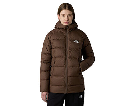 The North Face W Hyalite Down Parka Kadın Outdoor Parka (600 Dolgu Kaz Tüyü) NF0A8E741OI1 Kahverengi