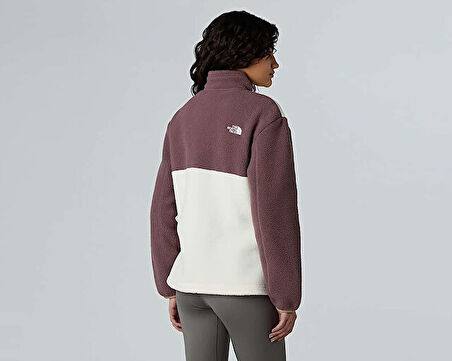 The North Face W Yumiori Full Zip Kadın Outdoor Polar Ceket NF0A8E88EWO1 Beyaz