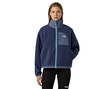The North Face W Yumiori Off Peak Full Zip Jacket Erkek Outdoor Polar Ceket NF0A8EUZE1I1 Mavi