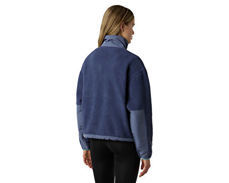 The North Face W Yumiori Off Peak Full Zip Jacket Erkek Outdoor Polar Ceket NF0A8EUZE1I1 Mavi