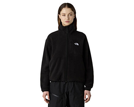 The North Face W Yumiori Off Peak Full Zip Jacket Erkek Outdoor Polar Ceket NF0A8EUZJK31 Siyah