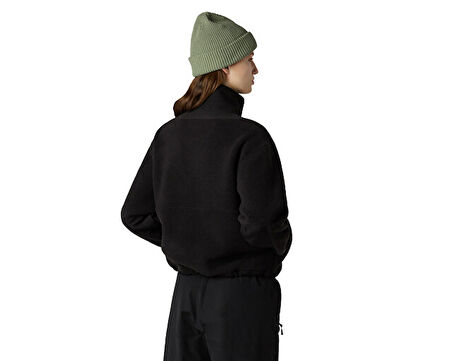 The North Face W Yumiori Off Peak Full Zip Jacket Erkek Outdoor Polar Ceket NF0A8EUZJK31 Siyah