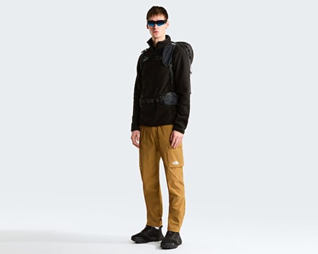 The North Face M Exploration Cargo Pants Erkek Outdoor Pantolonu NF0A8EC61731 Kahverengi