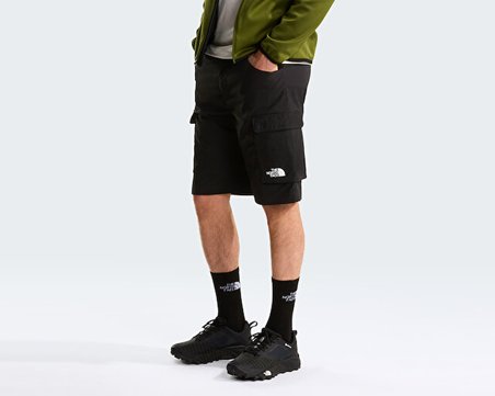 The North Face M Exploration Cargo Shorts Erkek Outdoor Şortu NF0A8EC7JK31 Siyah