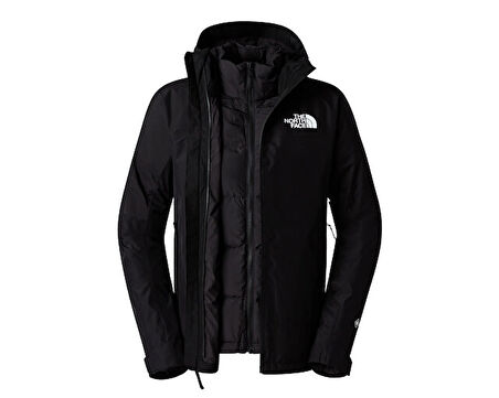 The North Face W Mountain Light Triclimate Gtx Jacket Kadın Outdoor Montu (550 Dolgu Kaz Tüyü) NF0A84EYGOE1 Siyah