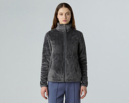 The North Face W Osito Jacket Kadın Outdoor Polar Ceket NF0A7UQJ0UZ1 Gri