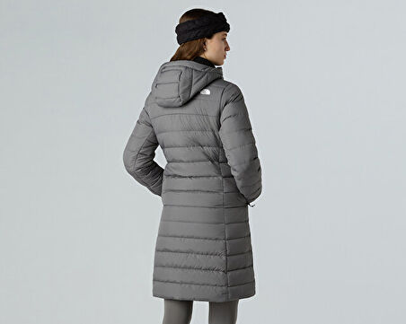 The North Face W Aconcagua Parka Kadın Outdoor Parka (600 Dolgu Kaz Tüyü) NF0A88TA0UZ1 Gri