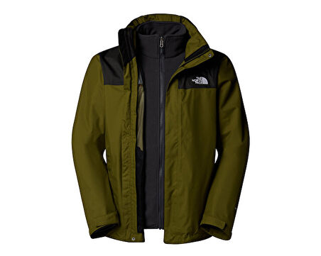 The North Face M Evolve II Triclimate Jacket - Eu Erkek Outdoor Montu NF00CG55WOG1 Yeşil