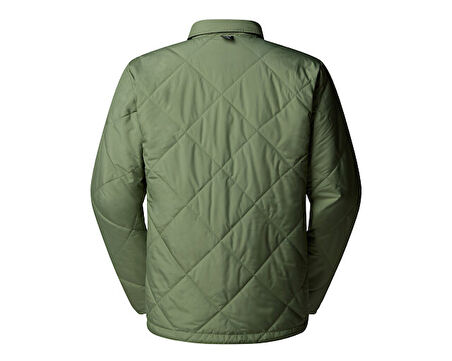 The North Face M Afterburner Insulated Flannel Erkek Outdoor Ceketi (Çift Tafaflı) NF0A82V3EXF1 Yeşil