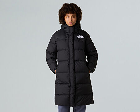 The North Face W Nuptse Parka Kadın Outdoor Montu (700 Dolgu Kaz Tüyü) NF0A832KGOE1 Siyah