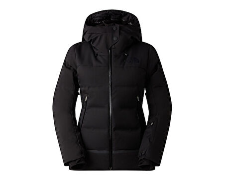 The North Face W Cirque Down Jacket Kadın Outdoor Montu (550 Dolgu Kaz Tüyü) NF0A87WSGOF1 Siyah