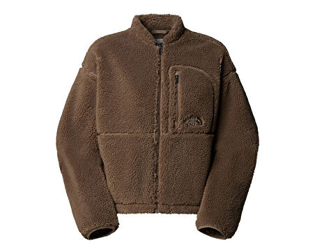 The North Face W Extreme Pile 2 Fz Jacket Kadın Outdoor Polar Ceket NF0A88ZBBOW1 Kahverengi