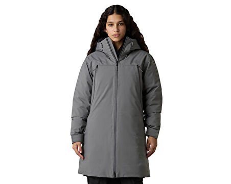 The North Face W Mtn Range Down Parka Kadın Outdoor Parka NF0A89VN0UZ1 Gri