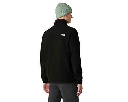 The North Face M Glacier Fleece 1/4 Zip Jacket Kadın Outdoor Parka NF0A8D0QJK31 Siyah