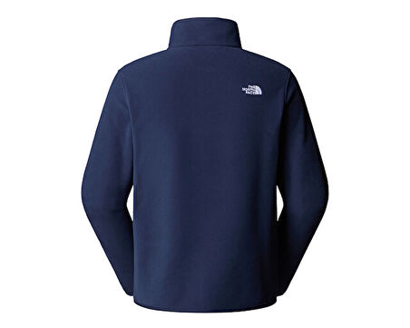 The North Face M Glacier Fleece 1/4 Zip Jacket Kadın Outdoor Parka NF0A8D0Q8K21 Lacivert