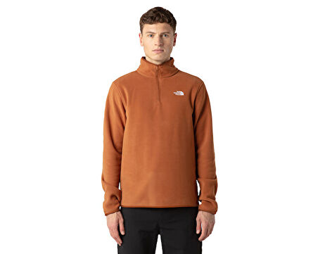 The North Face M Glacier Fleece 1/4 Zip Jacket Kadın Outdoor Parka NF0A8D0QBOE1 Kırmızı