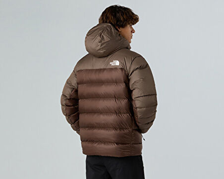 The North Face M Hke Kalix Down Hooded Jacket Erkek Outdoor Montu (700 Dolgu Kaz Tüyü) NF0A8D1Y1OI1 Kahverengi