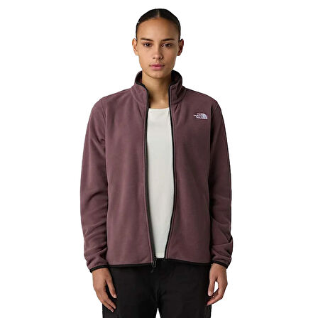 Glacier Fleece Kadın Bordo Outdoor Polar NF0A8D2FBQ71