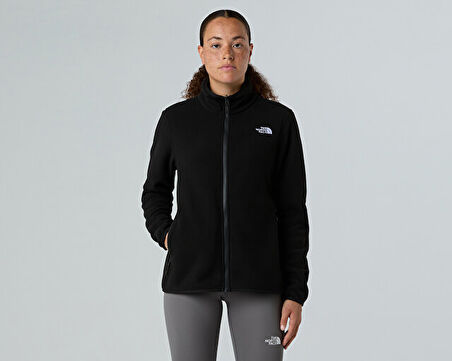 The North Face W Glacier Fleece Jacket Kadın Outdoor Polar Ceket NF0A8D2FJK31 Siyah