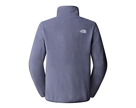 The North Face W Glacier Fleece 1/4 Zip Jacket Kadın Outdoor Çeyrek Fermuarlı Polar Üst NF0A8D2JBTR1 Mavi