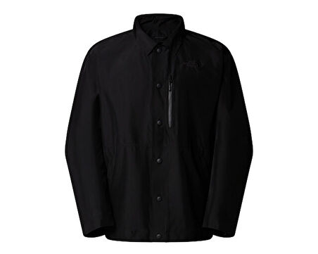 The North Face U Nse Tech Overshirt Unisex Outdoor Ceket NF0A8DTWJK31 Siyah
