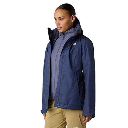 Evolve II Triclimate Kadın Mavi Outdoor Mont NF0A8E02E1I1