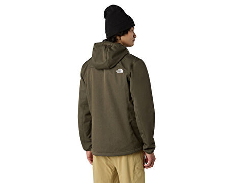 The North Face M Quest Hooded Softshell Erkek Outdoor Montu NF0A3YFP5WV1 Yeşil