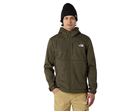 The North Face M Quest Hooded Softshell Erkek Outdoor Montu NF0A3YFP5WV1 Yeşil