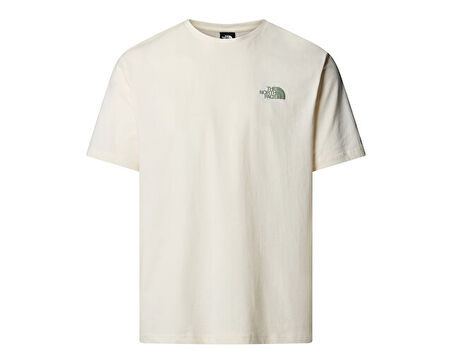 The North Face U Nse Slopes Relaxed S/S Tee-Graphic Unisex Outdoor Tişörtü NF0A8E4EQLI1 Beyaz