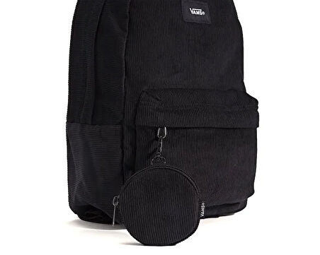 Vans Old Skool Mini Backpack Sırt Çantası-En: 21 cm, Boy: 32 cm, Derinlik: 13 cm VN000Q9ABLK1 Siyah