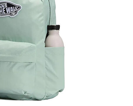 Vans Old Skool Classic Backpack Sırt Çantası-En: 32,4 cm, Boy: 42,5 cm, Derinlik: 12,1 cm VN000H4YEMW1 Gri