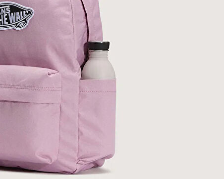 Vans Old Skool Classic Backpack Sırt Çantası-En: 32,4 cm, Boy: 42,5 cm, Derinlik: 12,1 cm VN000H4YEN71 Kırmızı