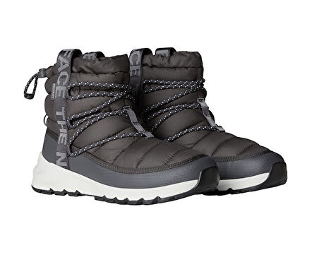 The North Face W Thermoball Lace Up Wp Kadın Kar Botu NF0A5LWDCIH1 Gri