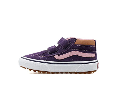 Vans Mte Sk8-Mid Reissue V Çocuk Günlük Ayakkabı VN000D1011E1 Mor