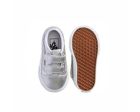 Vans Old Skool V Bebek Günlük Ayakkabı VN000CTG7VF1 Gri