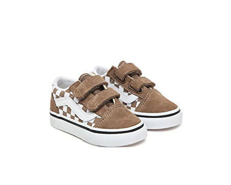 Vans Old Skool V Bebek Günlük Ayakkabı VN000CTG1NU1 Kahverengi