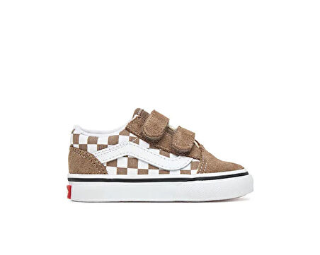 Vans Old Skool V Bebek Günlük Ayakkabı VN000CTG1NU1 Kahverengi